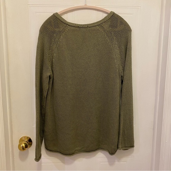 Green Knit Sweater - Picture 2 of 3